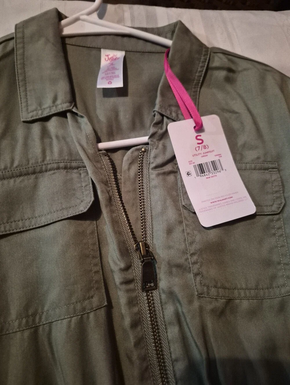 Green Jump Suit Size 7/8